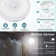 Janieya 4-Pack LED, USB Rechargeable, 3 Colour Temperatures, Motion Sensor, Dimmable, Easy Installation LED Under Cabinet Puck Light