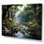 «Gentle River Through Country Charm Forest», art mural forêt fluviale-1395651092-1395651170