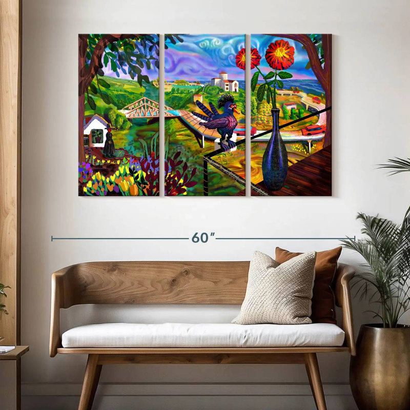 Gillard Zipolite, 32" H x 50" W