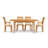 Sarah 4 - Person Solid Wood Top Four Leg Dining Set-16848867-37101031-39921210