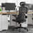 Ergonomic Mesh Office Chair with Adjustable Lumbar Support and Padded Armrests, for 5'3" to 6'6"-726103390-726103388