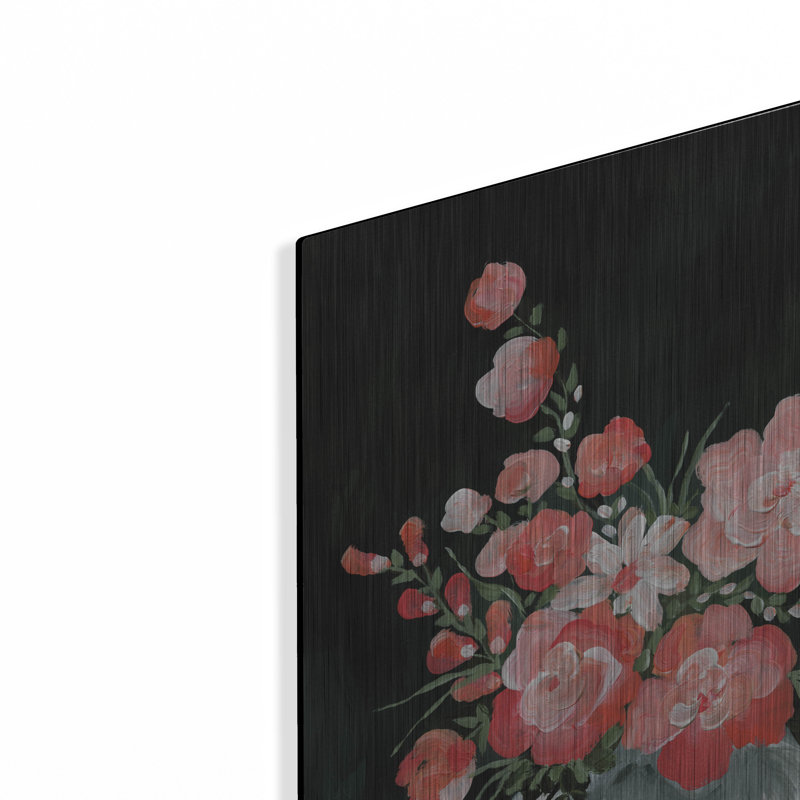 «Botanical Blooms 1» par Yvette St. Amant, art mural en métal, H 16 po x l 12 po