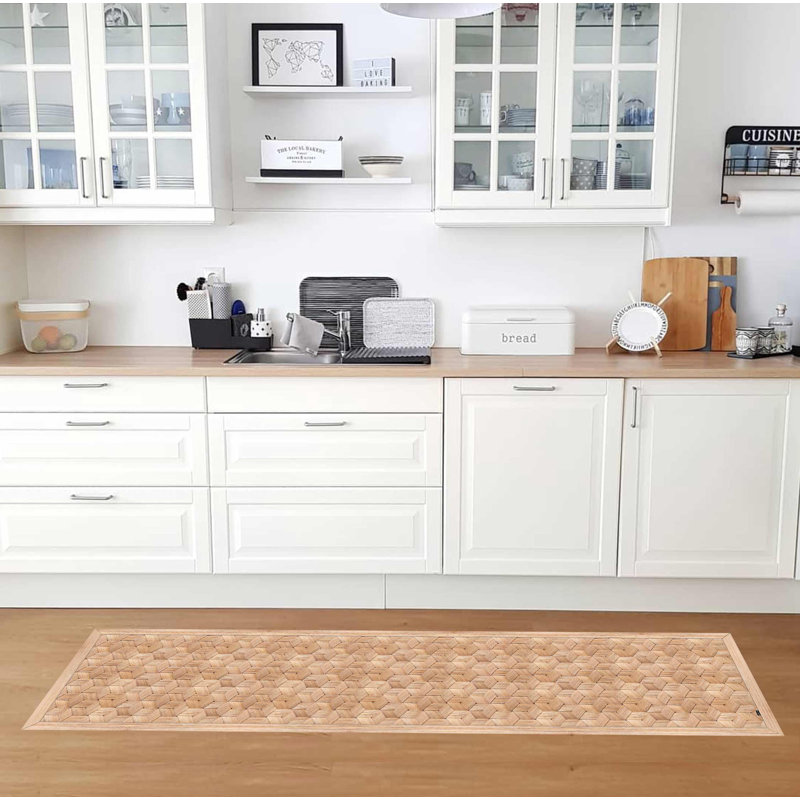 Fairview Geometric Indoor Doormat, 65 x 256 cm