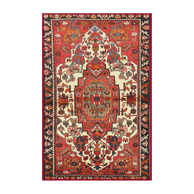 Tapis rouge à motif sud-ouest, Rectangle 6 pi x 9 pi
