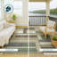 Tapis géométrique intérieur / extérieur lavable à la machine Chantille ACN2834-253527995-253527997