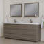 Ensemble de meuble-lavabo double 84 po Arjina-473727004