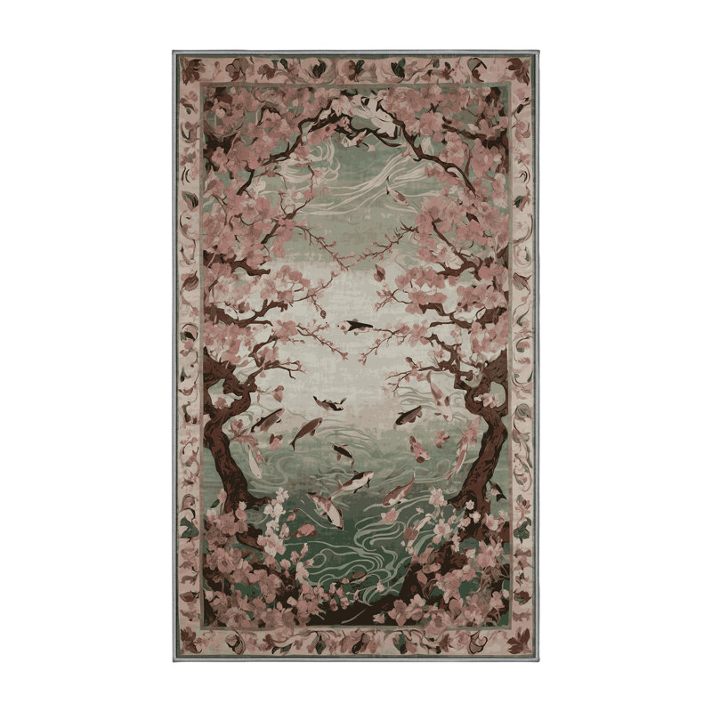Tapis gris lavable à la machine, Tapis de couloir 2 pi x 5 pi