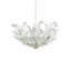 6 - Light Glass LED Chandelier