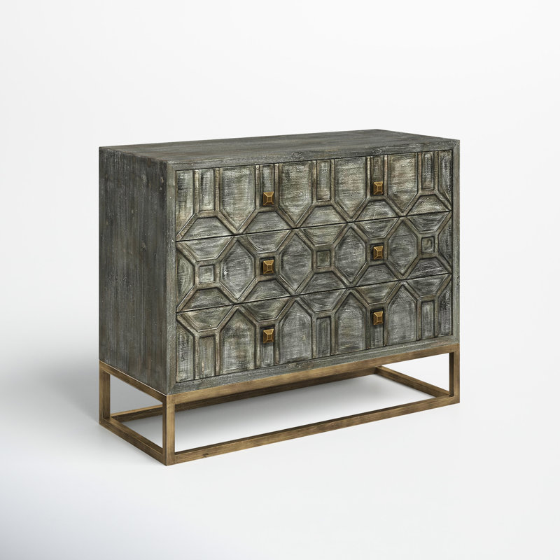 Dezi Storage Cabinet, Gray