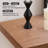 47.2" Rectangle Solid Wood Veneer Console Table with Open Storage-1096824293