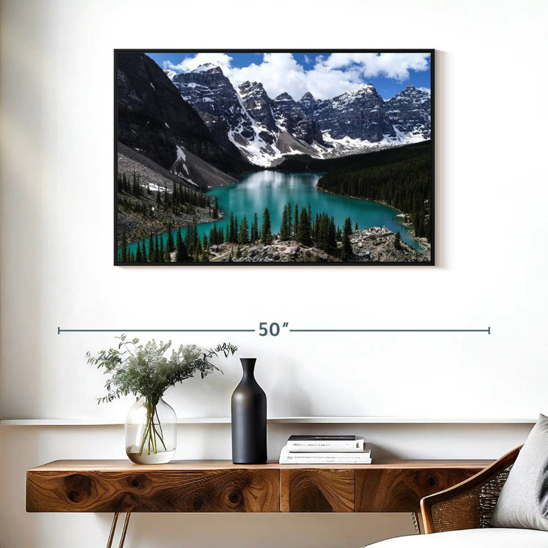 Paysage d'Alvord Lake Louise, H 25 po x l 37 po