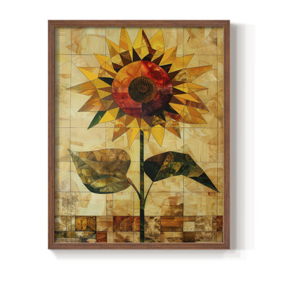 Série FLORAL CDLxxv - reproduction encadrée de qualité supérieure - prête à être accrochée - aucun clou requis
