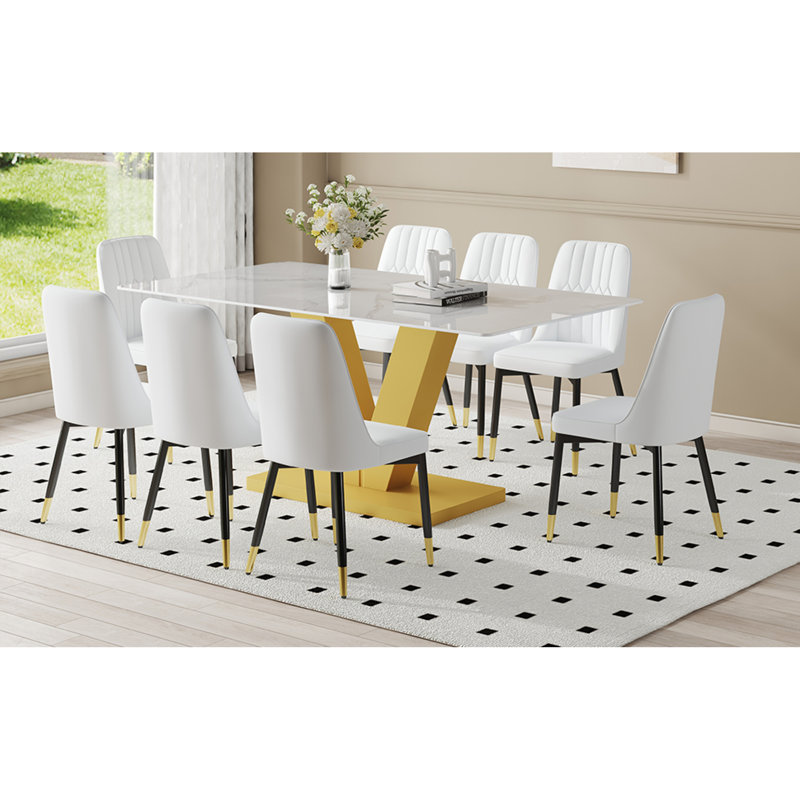 Ensemble de table de salle à manger Luxury Modern