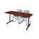 Kobe T-Base Training Seminar Table, 2 Zeng Stack Chairs