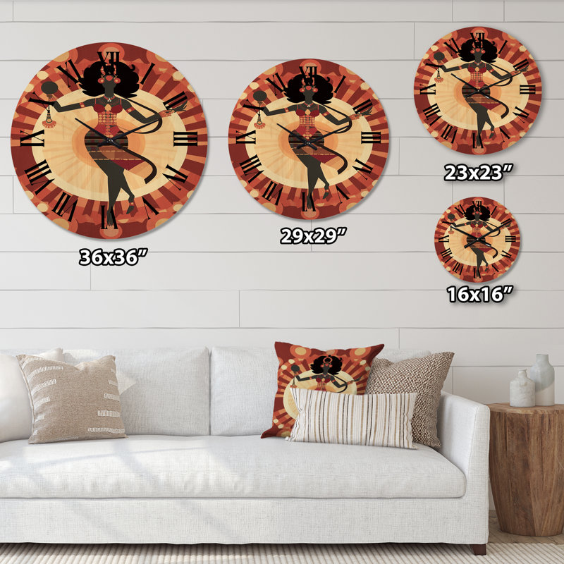 Horloge murale Nixie, Très grand