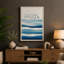 Birds Above Waves Coastal - Wrapped Canvas-570629632-570629633