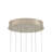 Glace 7 - Light Silver Cluster Pendant