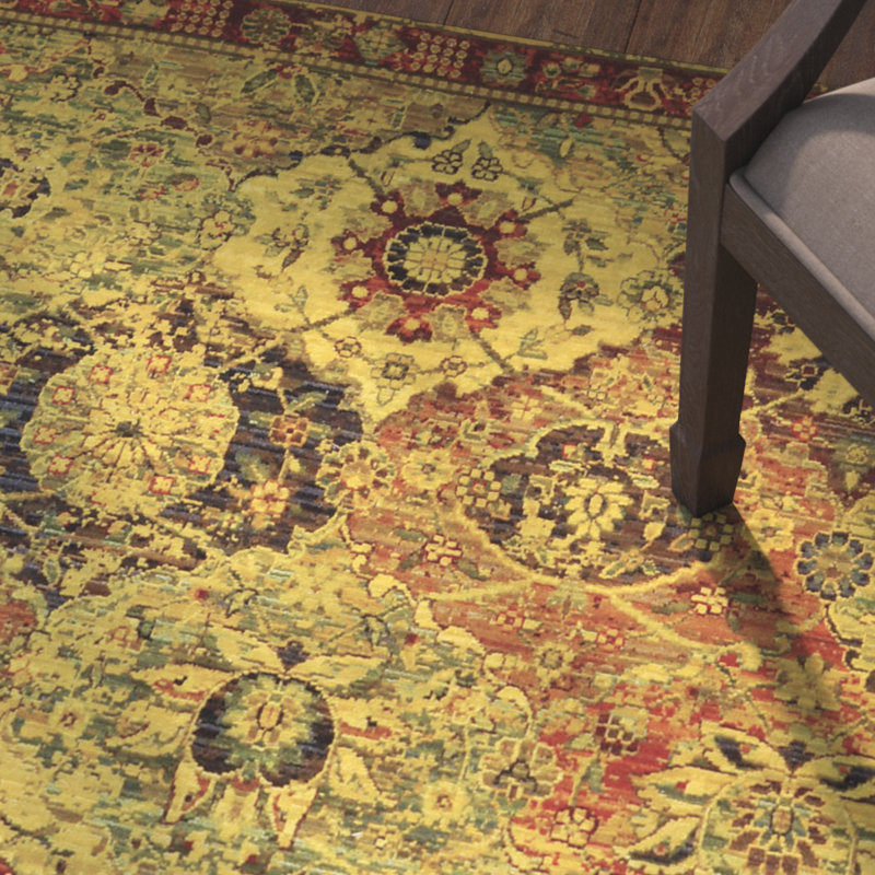 Kojo Oriental Indoor Rug, Rectangle 5'6" x 8'
