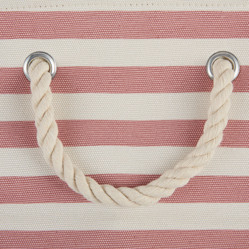 Bac en tissu pour animaux de compagnie, H 9 po x l 12 po x P 12 po, Rose