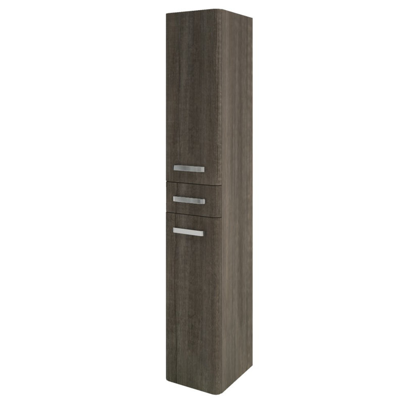 Trujillo Linen Cabinet, Oak Carbon
