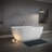 Glossy White 63" Freestanding Soaking Bathtub, Solid Surface Material, With Overflow And Pop - Up Drain, Ideal For A Relaxed Bath, Strong Stone Resin Bathtub In White, Construction, Center Ergonomic