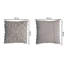 Grey Square Throw Cushion-80785171