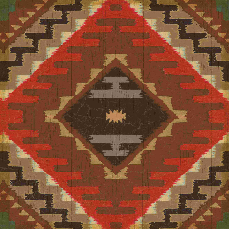 Humeur champêtre Navajo Tile, H 12 po x l 12 po