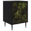 36cm W Engineered Wood Bedside Table