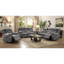 Fauteuil inclinable gris