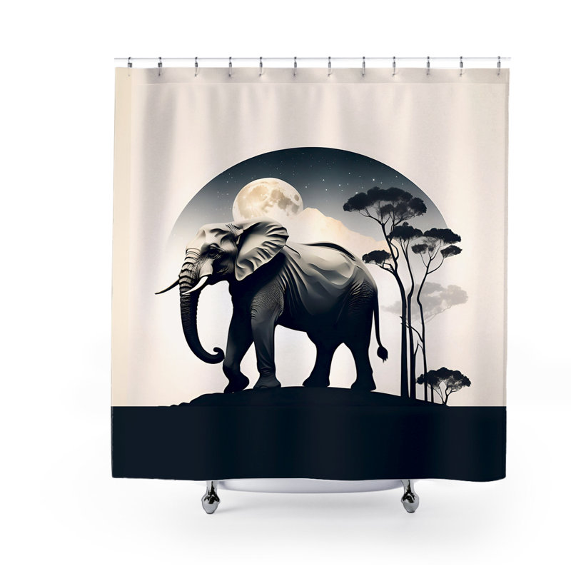 Rideau de douche Tembo Elephant