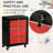 68cm W 5-Drawer Steel Bottom Rollaway Chest with Wheels