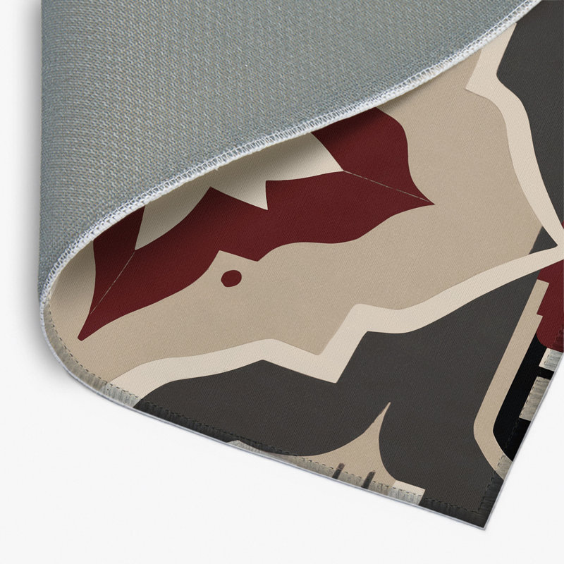 Tapis d'intérieur et d'extérieur Historic Whimsy, Rectangulaire 2 pi x 3 pi