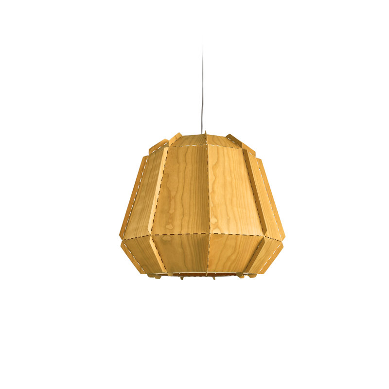 Stitches 1 - Light Pendant, Yellow, E26/Medium (Standard)
