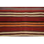 Tapis rayé en laine Kilim