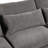 6-Piece Upholstered Modular Sectional Sofa Cloud Couch-685683462