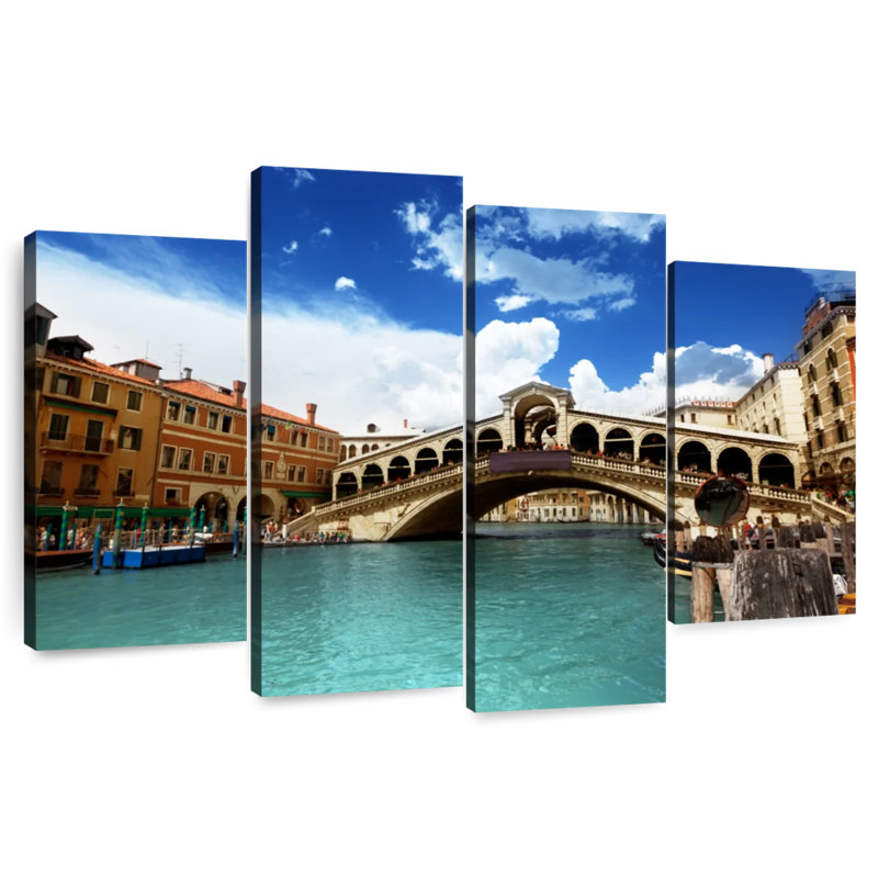 Vanna Morning In Rialto Bridge, H 48 po x l 75 po