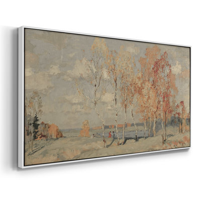 Série paysage - DCCLXVII - Toile tendue avec châssis encadré - Prêt à être accroché