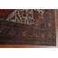 Tapis vintage en laine Heriz Vintage noué à la main 8 x 11 po Vintage