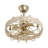 18" Rattan Caged Ceiling Fan with Light Kit and Remote-1092386168