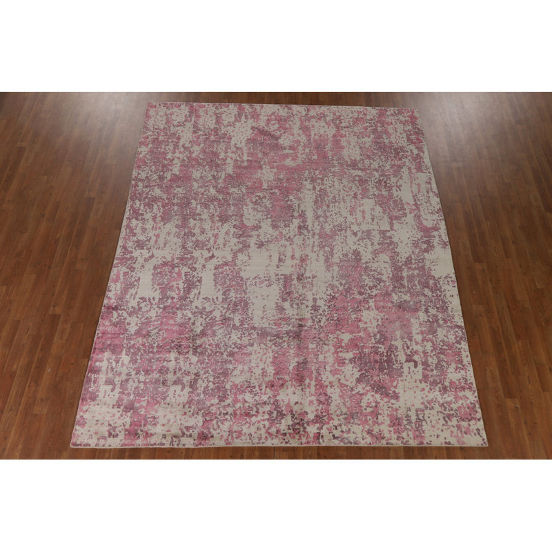 Handmade Abstract Area Rug 8x10
