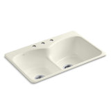 Langlade® 33" L x 22" W Drop-In Kitchen Sink