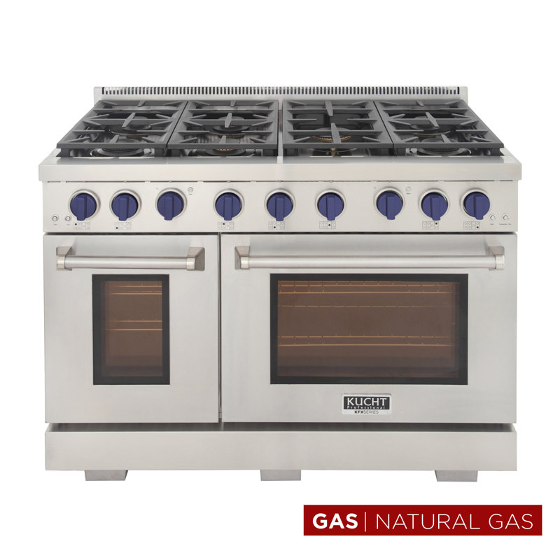 Kucht 48'' W Free Standing Range, Natural Gas