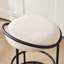 Tabouret de comptoir à dossier bas Kynsley-2142562166