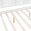 Lit double en bois avec lit gigogne et lit pour enfant