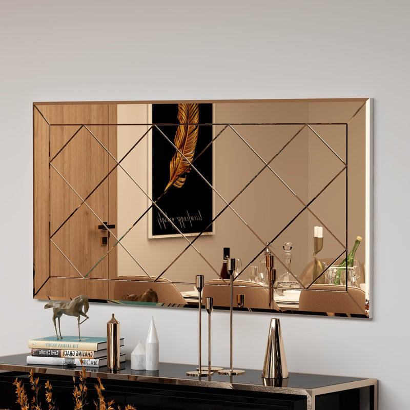 Bisou Rectangle Wall Mirror