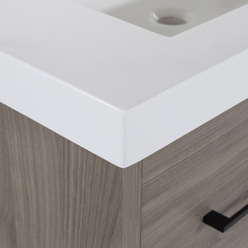 Clarinda 30.5" Single Bathroom Vanity Set, Forest Elm