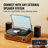 Portable Decorative Record Player with Bluetooth