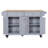 Makhel Wood Kitchen Island-1257955151