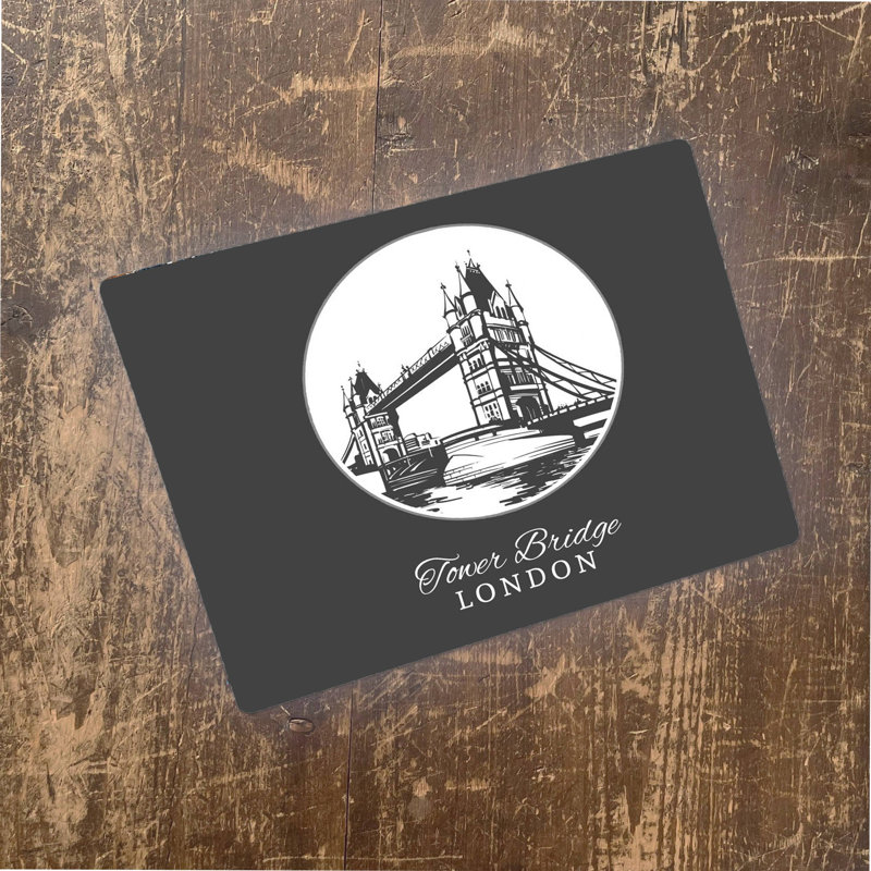 Cities & Countries Wall Decor on Metal, 61cm H x 81cm W