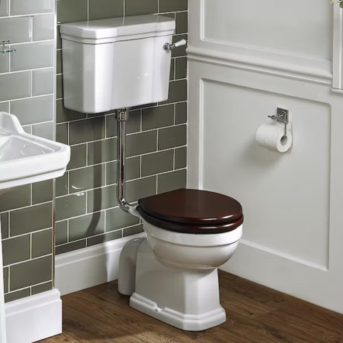 Ackryod Soft Close Elongated Standard Toilet Seat, Espresso